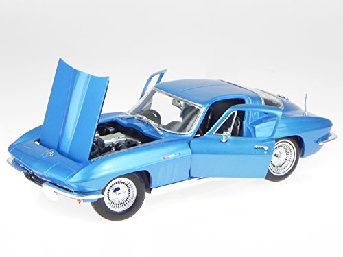 Chevrolet Corvette C2 1965 blau Modellauto 31640 Maisto 1:18 von Maisto