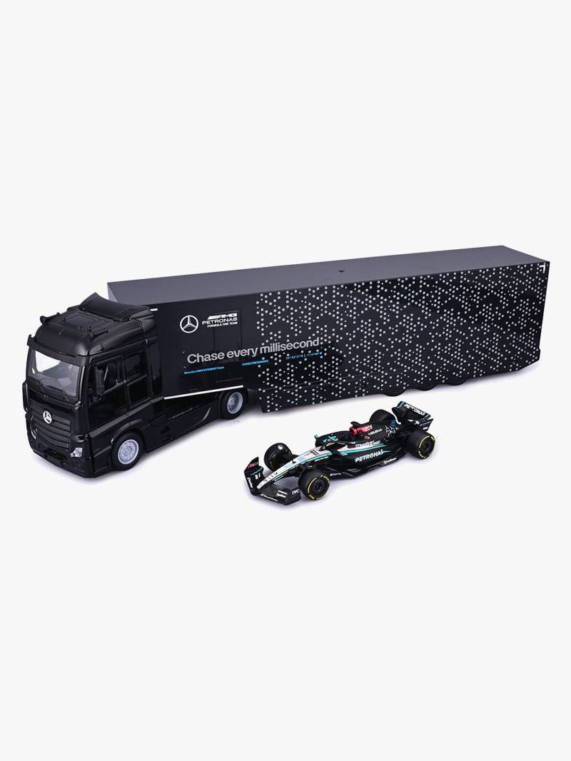 F1 Mercedes AMG Racing Transportset mit W15 Russell #63 1:43 F1 Mercedes AMG Racing Transportset mit W15 Russell #63 1:43 von Maisto