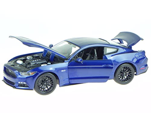 Ford Mustang 2015 blau Modellauto 31197 Maisto 1:18 Ford Mustang 2015 blau Modellauto 31197 Maisto 1:18 von koenig-tom