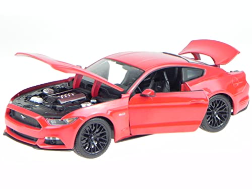 Ford Mustang 2015 rot Modellauto 31197 Maisto 1:18 von Maisto