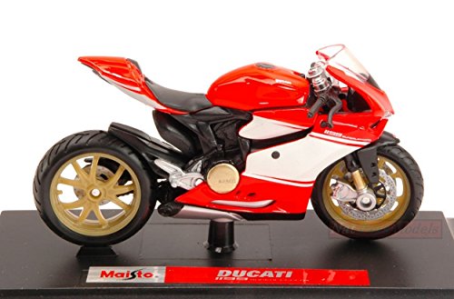 Maisto MI13100 Ducati 1199 SUPERLEGGERA 1:18 MODELLINO DIE CAST Model Maisto MI13100 Ducati 1199 SUPERLEGGERA 1:18 MODELLINO DIE CAST Model von koenig-tom