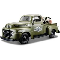 Maisto - 1:24 Ford F1 Pick-Up 48 + HD WLA Flathead 42 von Maisto