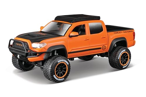 Maisto 1:24 Harley Davidson Custom 2023 Toyota Tacoma, Orange/Schwarz Maisto 1:24 Harley Davidson Custom 2023 Toyota Tacoma, Orange/Schwarz von Maisto