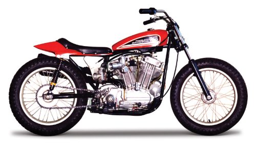 Maisto 1972 Harley Davidson XR-750 Racing Bike 34360-30, Rot, 1:18 Die Cast von Maisto