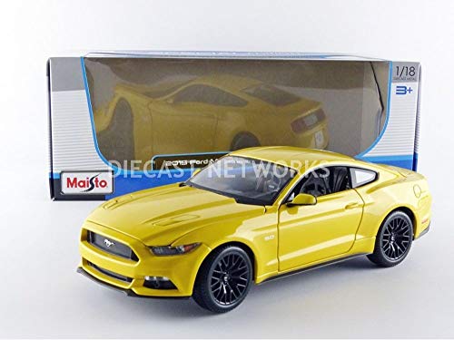 Maisto – 31197y – Ford Mustang GT – 2015 – Echelle 1/18 – Gelb von Maisto