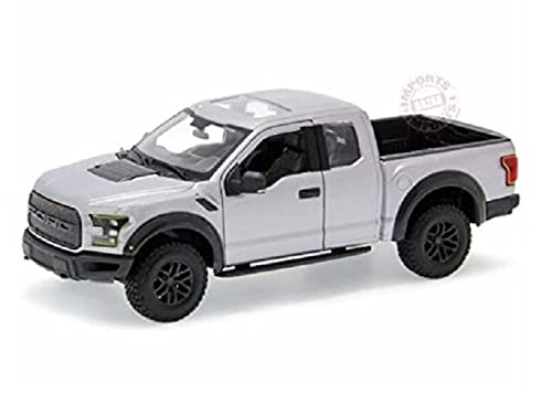 Maisto – 31266BL – Modellauto Ford F150 Raptor SE – 2017 – Maßstab 1:24 – Blau von Maisto