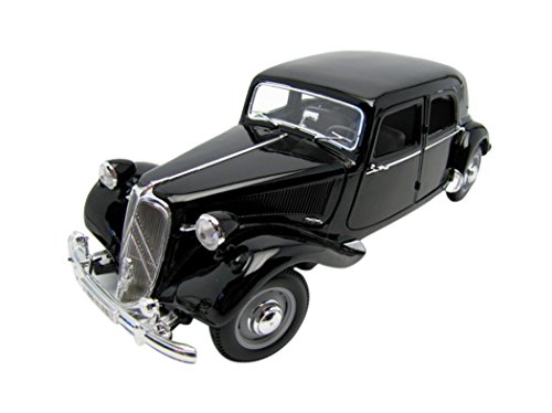 Maisto - 31821bk – Citroen Traction 15 PS Six – Maßstab 1/18 von Maisto