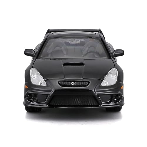 Maisto Toyota Celica GT-S: Modellauto im Maßstab 1:24, Türen beweglich, schwarz (531237) von Maisto
