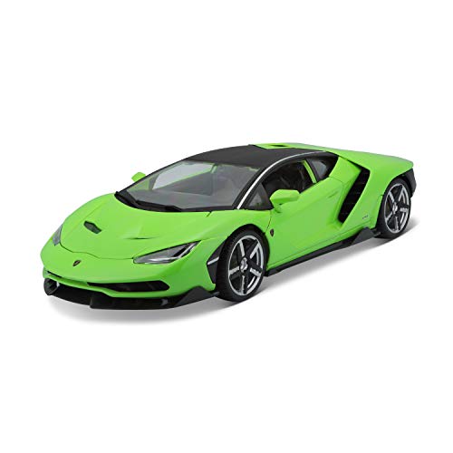 Bauer Spielwaren 31386-00000053 Maisto Lamborghini Centenario: Modellauto mit Federung, Maßstab 1:18, Türen und Motorhaube beweglich, Fertigmodell, lenkbar (531386), Farblich Soriert von Tobar