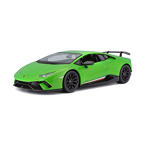 Maisto 531391 1/18 Lamborghini Huracan PERFORMANTE Harley-Davidson Modellauto, grün von Bburago