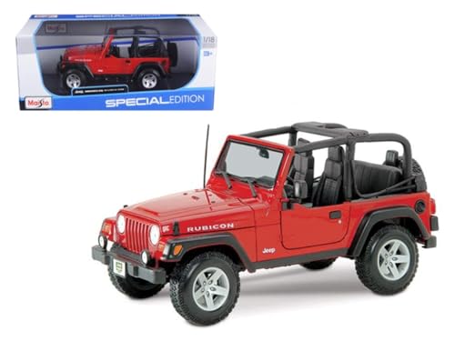 Maisto 531663 - Jeep Wrangler Rubicon 1:18 von Maisto