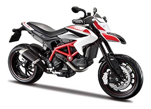Maisto Ducati Hypermotard SP weiß im Maßstab 1/12 (31101-13015) von Maisto