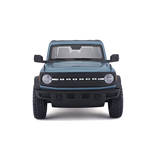 Maisto Ford Bronco Badlands (2020): Modellauto im Maßstab 1:24, Türen beweglich, ca. 20 cm, orange (531530OR) von Maisto