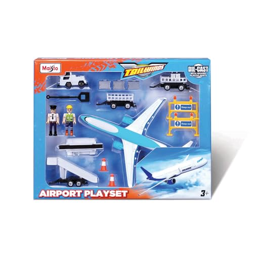 Maisto Fresh Metal TAILWINDS Airport PLAYSET - Incredibly Detailed Die-Cast Vehicles and Accessories Maisto Fresh Metal TAILWINDS Airport PLAYSET - Incredibly Detailed Die-Cast Vehicles and Accessories von Maisto