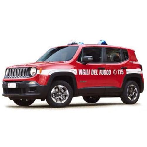 Maisto Jeep Renegade Feuerwehr 115 im Maßstab 1:24 Modellauto 31520V von Maisto