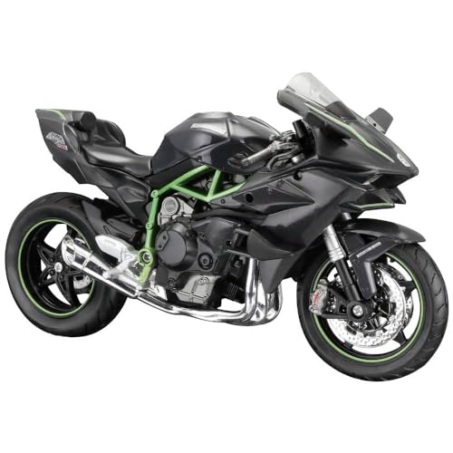 Maisto Kawasaki Ninja H2R 1:12 Modellmotorrad, Schwarz von Maisto