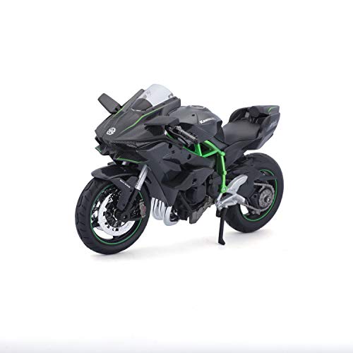 Maisto 1:12 Kawasaki Ninja H2R, Schwarz von Bauer Spielwaren