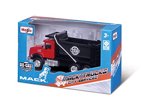 Maisto Fresh Metal City Services - Mack Trucks - Dump and Cement Mixer - Unglaublich detaillierte Druckguss-Nachbildung Sammlermodell Fahrzeug Maisto Fresh Metal City Services - Mack Trucks - Dump and Cement Mixer - Unglaublich detaillierte Druckguss-Nachbildung Sammlermodell Fahrzeug von Maisto