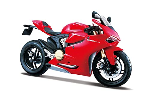 Maisto M32704 Ducati 1199 Panigale Motorradmodell, rot, klein Maisto M32704 Ducati 1199 Panigale Motorradmodell, rot, klein von Maisto