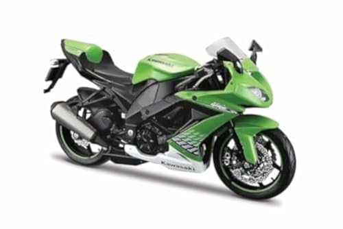 Maisto M32709 1:12 Kawasaki Ninja ZX-10R Motorrad Maßstab, unglaublich detaillierte Druckguss-Nachbildung, Sammlerstück, Motorrad, Rot Maisto M32709 1:12 Kawasaki Ninja ZX-10R Motorrad Maßstab, unglaublich detaillierte Druckguss-Nachbildung, Sammlerstück, Motorrad, Rot von Maisto