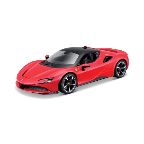 Maisto M39137 Modellbausatz Druckguss Maßstab 1:24 Ferrari SF90 STRADALE KIT, Verschiedene Designs und Farben von Maisto