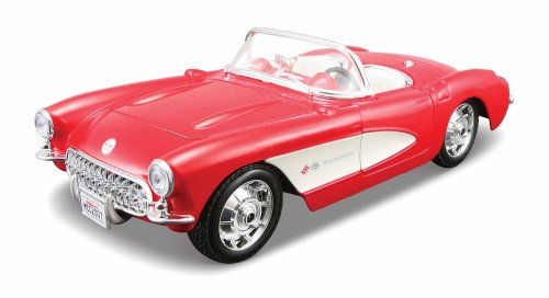 Maisto M39275 Tavitoys, 1957 Chevrolet 1:24 KIT, rot/weiß, Corvette Stringray 2014 Maisto M39275 Tavitoys, 1957 Chevrolet 1:24 KIT, rot/weiß, Corvette Stringray 2014 von Maisto
