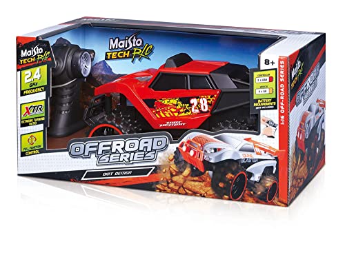 Maisto Tech R/C VUDOO Geländewagen - 2,4 GHz - Maßstab 1:16 - mit großen Off-Road-Reifen von Maisto