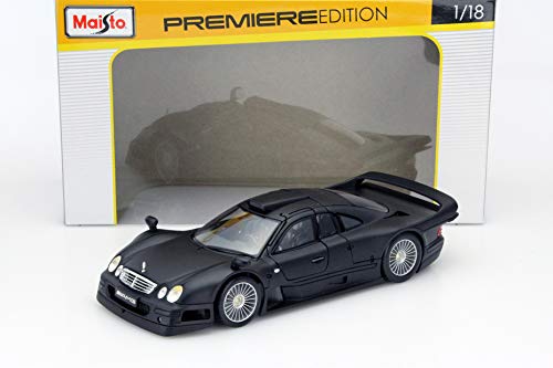 Maisto Mercedes-Benz CLK-GTR matt schwarz 1:18 Maisto Mercedes-Benz CLK-GTR matt schwarz 1:18 von Maisto