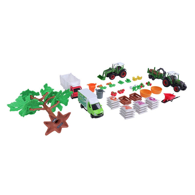 Maisto Mini Working Machines Super Bauernhof-Set Fendt Maisto Mini Working Machines Super Bauernhof-Set Fendt von Maisto