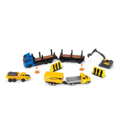 Maisto VOLVO FREIGHT HAULERS GESCHENKSET - Unglaublich detailliertes Relica Sammlermodell Trucks von Maisto