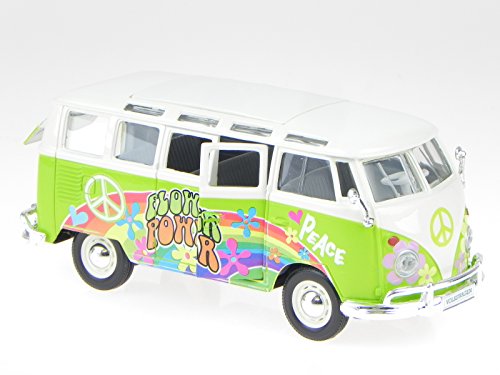 T1 Samba Bus grün Dekor Hippie Modellauto 532301 Maisto 1:24 T1 Samba Bus grün Dekor Hippie Modellauto 532301 Maisto 1:24 von koenig-tom