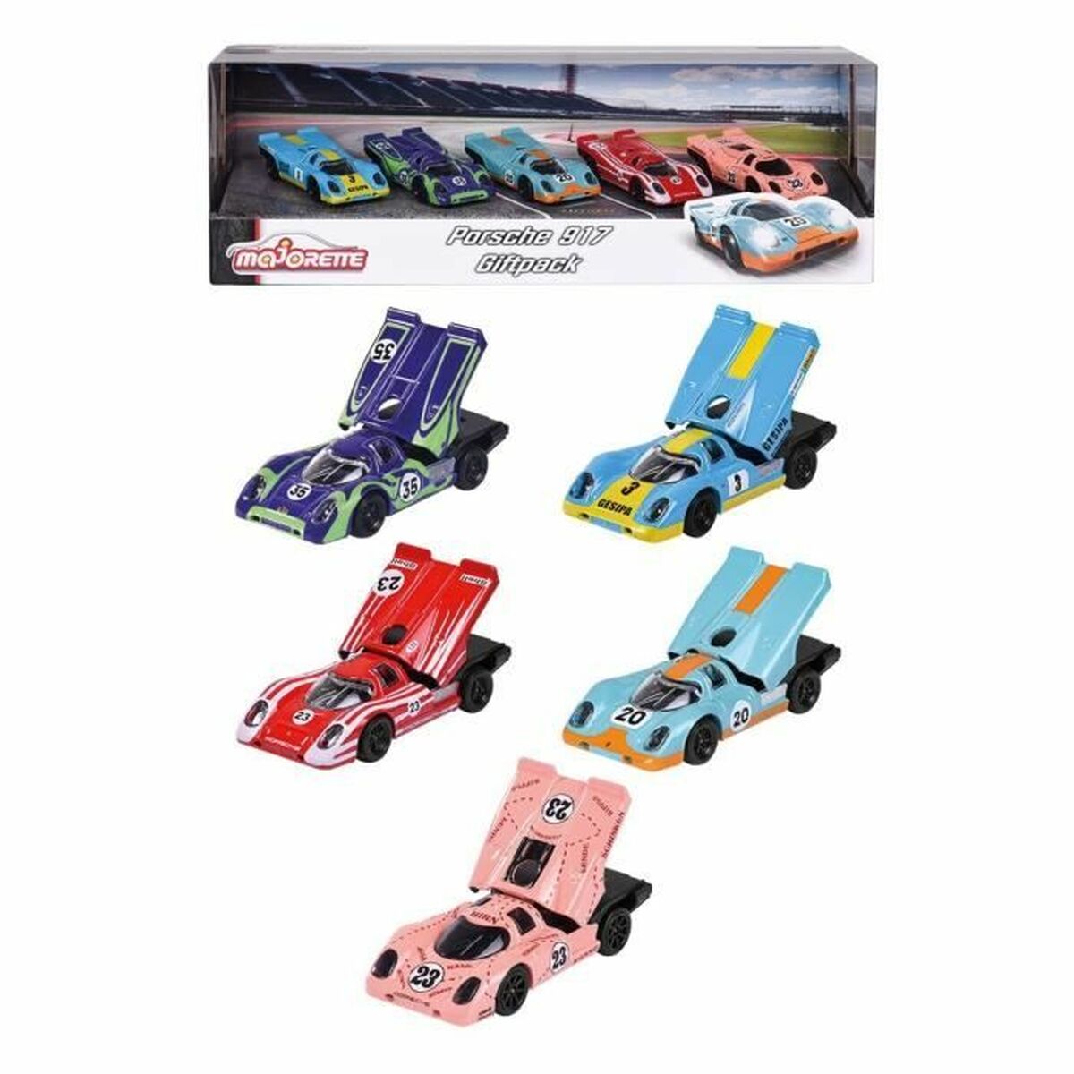 Auto Majorette Porsche 917 giftpack von Majorette