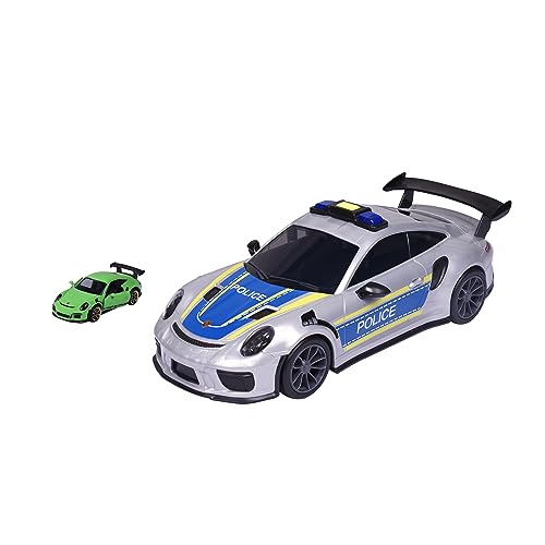Majorette 212058199038 Porsche Polizei + 1 Fahrzeug von Majorette
