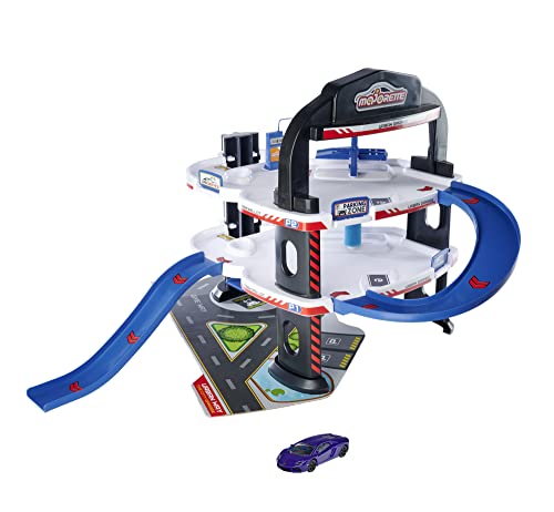 Majorette 212059985 Urban Garage inkl. Spielzeugauto, Parkgarage mit 3 Etagen, Parkhaus mit manuellem Aufzug, Waschstrasse & Tankstelle, 60x60x45 cm, für Kinder ab 5 Jahren, Mehrfarbig Majorette 212059985 Urban Garage inkl. Spielzeugauto, Parkgarage mit 3 Etagen, Parkhaus mit manuellem Aufzug, Waschstrasse & Tankstelle, 60x60x45 cm, für Kinder ab 5 Jahren, Mehrfarbig von Majorette