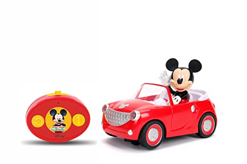 Majorette Jada Toys RC Mickie Roadster RC Auto, Rot von Jada Toys