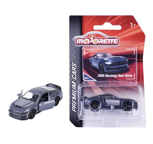 Majorette Ford Mustang Dark Horse, Grau von Majorette