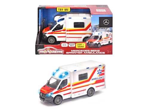 Majorette MOJORETTE 213712001038 Ambulancia Krankenwagen Spielzeug Mercedes-Benz von Majorette