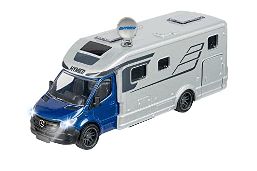 Majorette - HYMER B-Klasse MasterLine Wohnmobil - hochwertiger Camper als Modellfahrzeug, Spielzeug-Fahrzeug für Sammler und Kinder ab 3 Jahren von Majorette