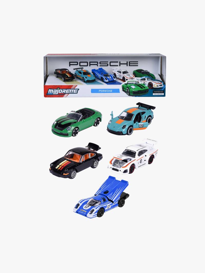 Majorette Porsche Geschenkverpackung 5er-Set von Majorette