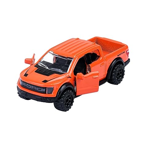 Majorette Premium Cars Ford F-150 Raptor, orange, Rot von Majorette