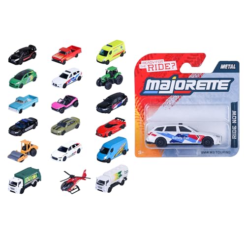 Majorette – Street Cars, Modellbausatz Sammlerwagen aus Metallguss, Maßstab 1:64, Sortiment 18 Fahrzeuge, Zufällige Zufallsnachweisung, +3 Jahre, 8501000000 Majorette – Street Cars, Modellbausatz Sammlerwagen aus Metallguss, Maßstab 1:64, Sortiment 18 Fahrzeuge, Zufällige Zufallsnachweisung, +3 Jahre, 8501000000 von Majorette