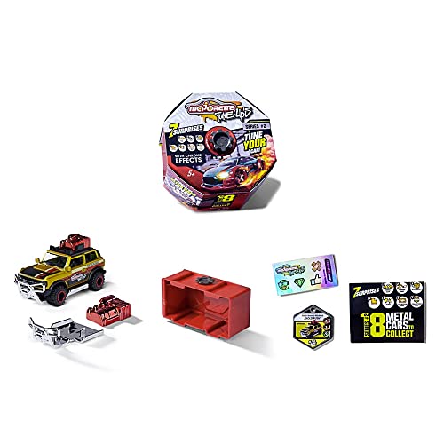 Majorette – Tune Ups Series 2 – Spielzeugauto aus Metall mit Chromeffekt zum Tunen, mit 7 Überraschungen, 1 von 18 Autos zum Sammeln im Überraschungsp, 212051009, Mehrfarbig Majorette – Tune Ups Series 2 – Spielzeugauto aus Metall mit Chromeffekt zum Tunen, mit 7 Überraschungen, 1 von 18 Autos zum Sammeln im Überraschungsp, 212051009, Mehrfarbig von Majorette