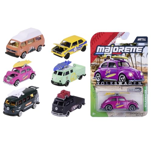 Majorette Volkswagen Premium Cars, Zufällige Auswahl aus 1 von 6 verschiedenen Spielzeugautos Majorette Volkswagen Premium Cars, Zufällige Auswahl aus 1 von 6 verschiedenen Spielzeugautos von Majorette