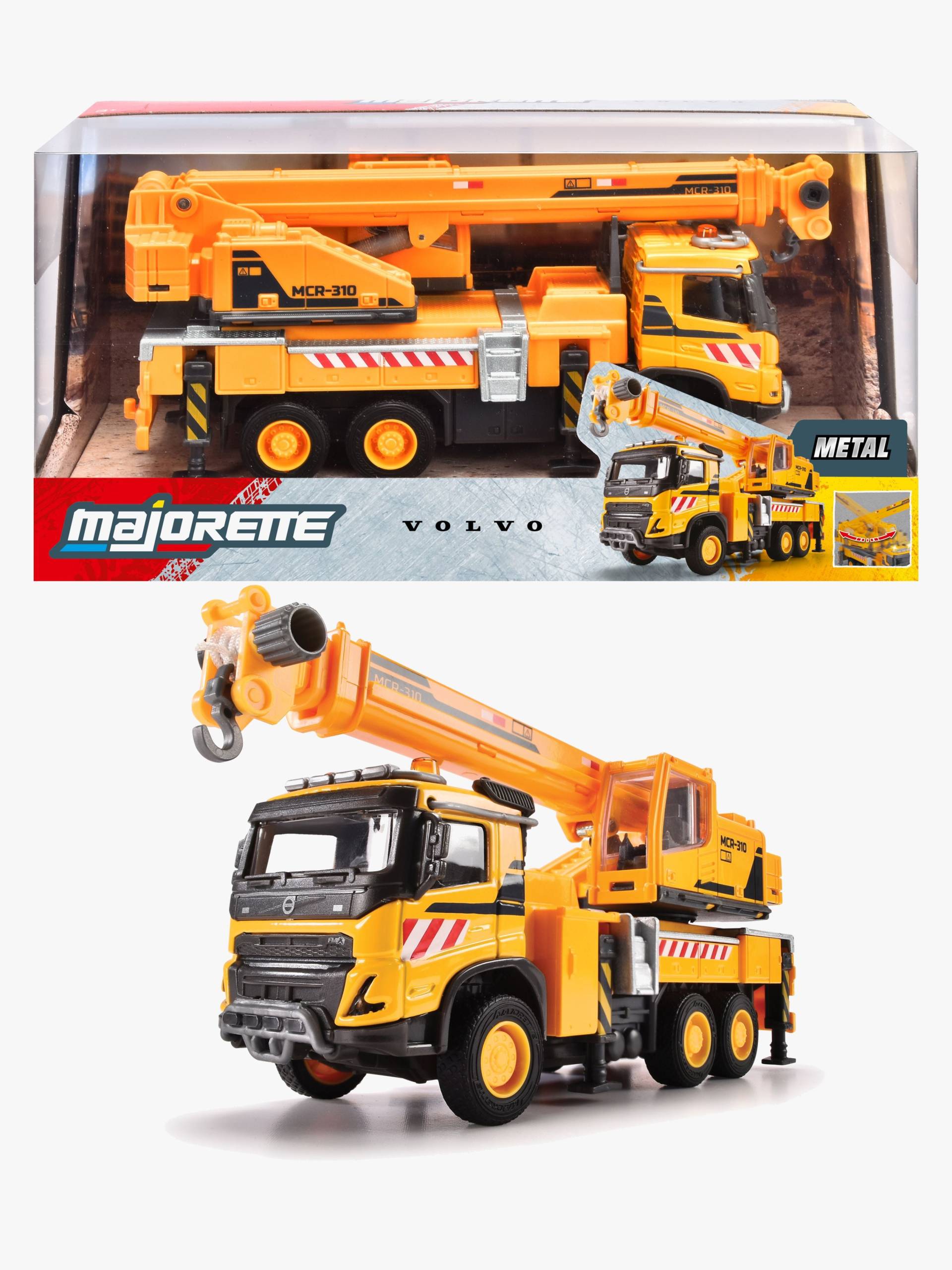 Majorette Volvo FMX Kranwagen Majorette Volvo FMX Kranwagen von Majorette