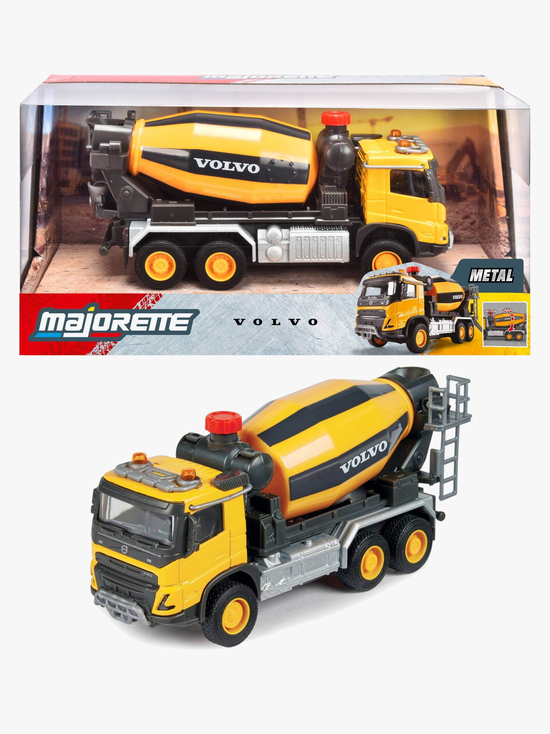 Majorette Volvo FMX Zementmischer von Majorette