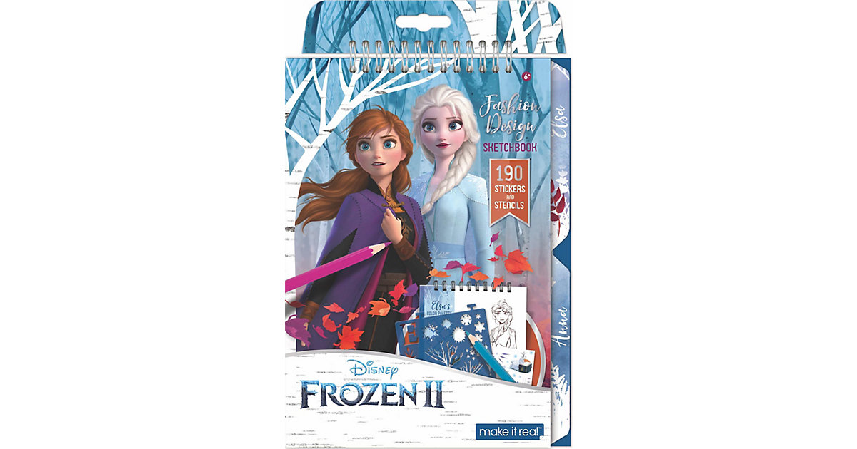 Frozen II Kreatives Mitmachbuch von Make It Real
