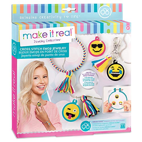 Make It Real 1303 Cross Stitch Emoji Jwellery, von Make It Real