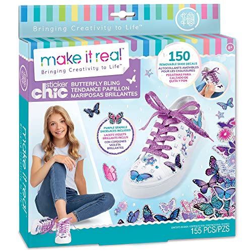 Make IT Echte Schuhpflege Aufkleber Schicke Buterfly Kreativ-Set von Make It Real