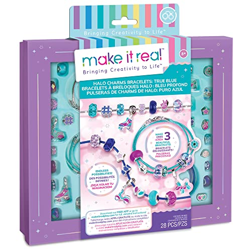Make It Real 1721 Jewellery Making Sets for Children, Multi-Coloured von Make It Real
