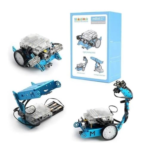 Makeblock mBot Zusatzpaket, Add-on Pack Interactive Light & Sound, Roboter 3-in-1 Erweiterungsset, Lichtverfolgender Roboter/Interaktives Arbeitslicht/Scorpion Roboter von Makeblock